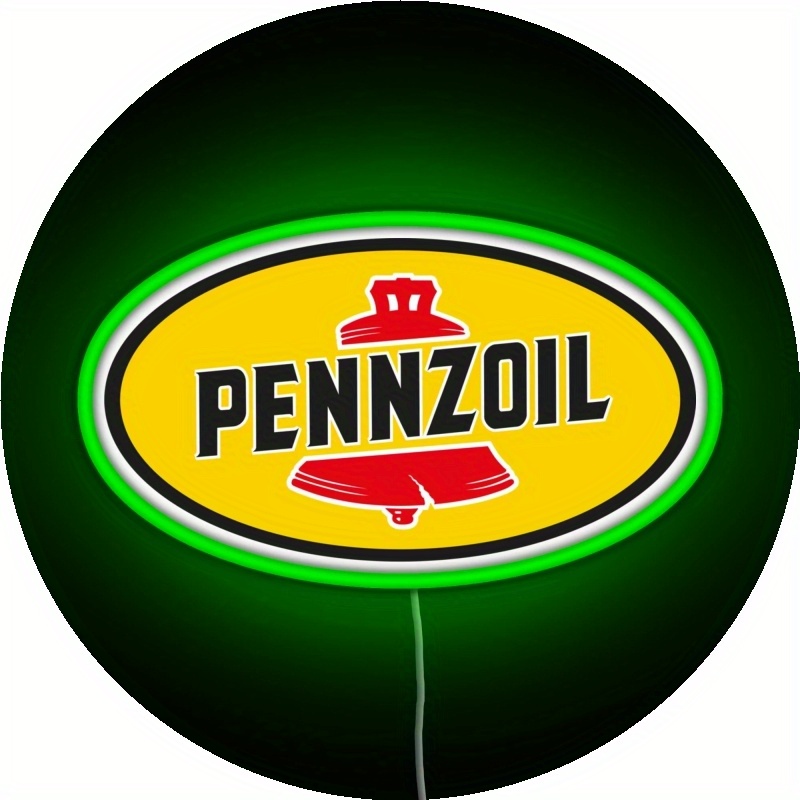 2D Flat Round LED Neon Metal W - Auto Repair Shop Signs recension och pris