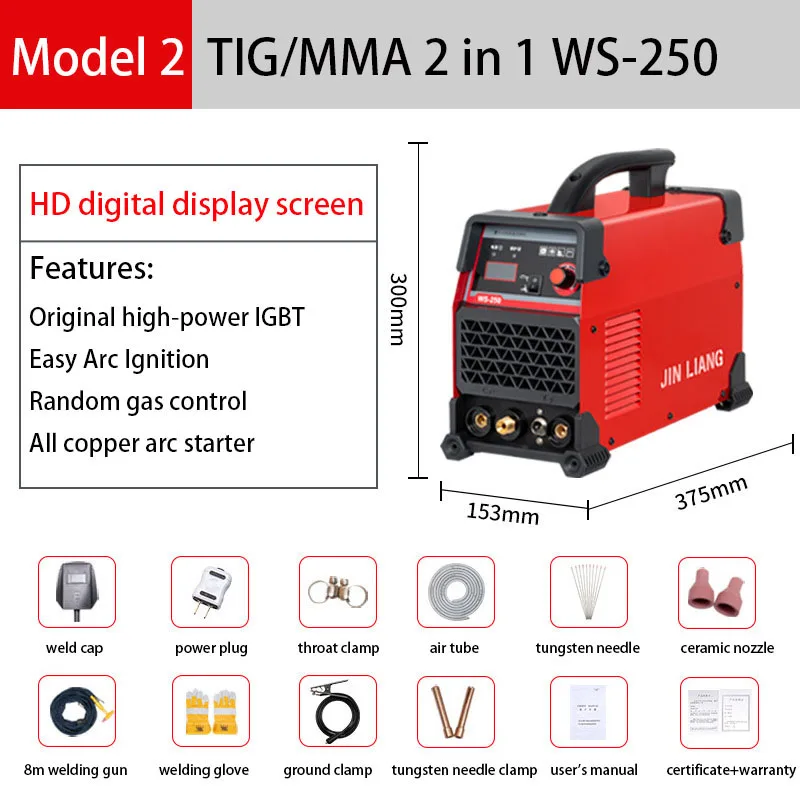 220V Multifunctional Stainless - Tig Welder Machine recension och pris
