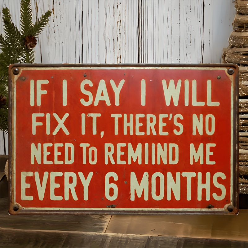 Funny Mechanic Garage Aluminum - Auto Repair Shop Signs recension och pris