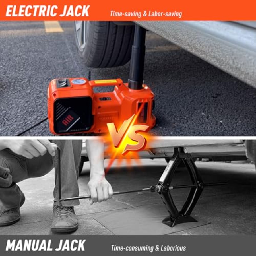 Electric Car Jack Set 5 Ton Hy - Hydraulic Car Lift recension och pris