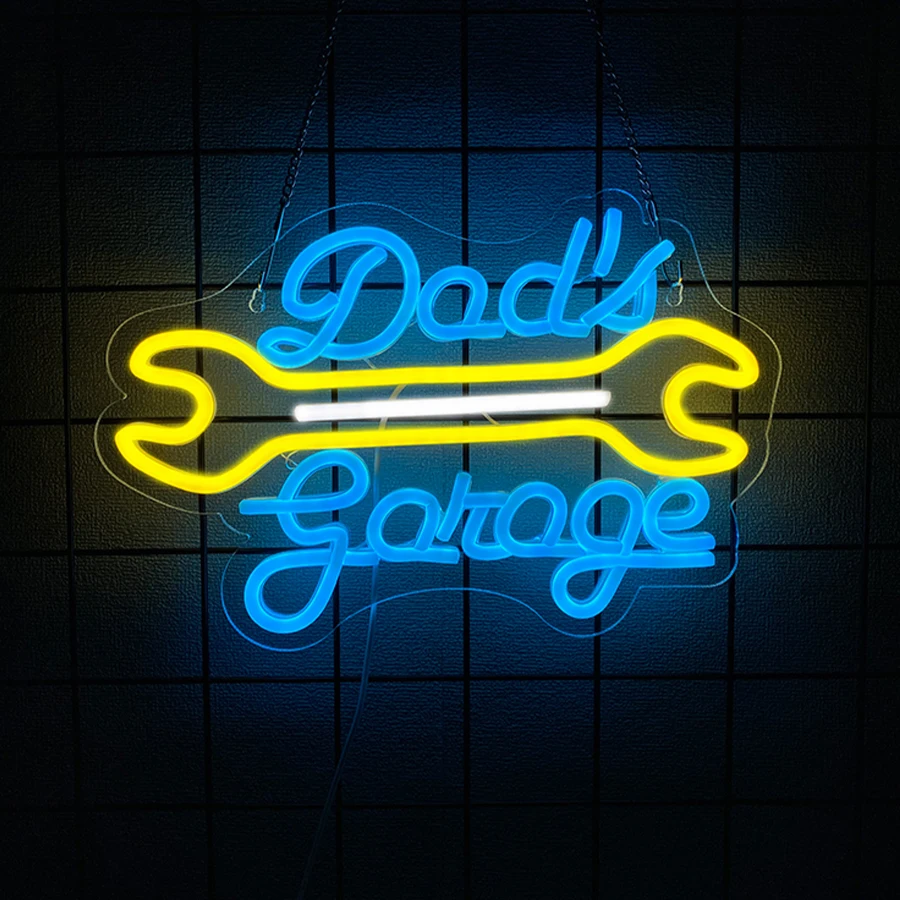 Light Up Sign For Man Cave,Aut - Auto Repair Shop Signs recension och pris