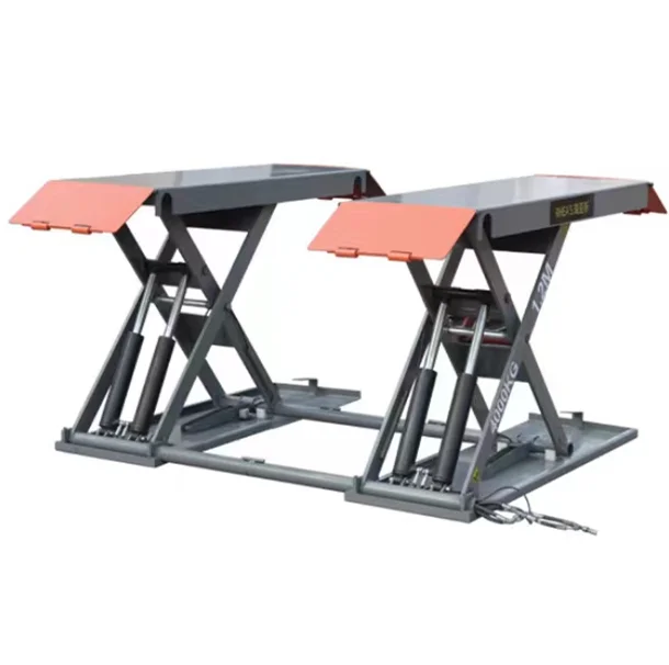 1.2m/1.4m/1.6m Movable Scissor - Hydraulic Car Lift recension och pris