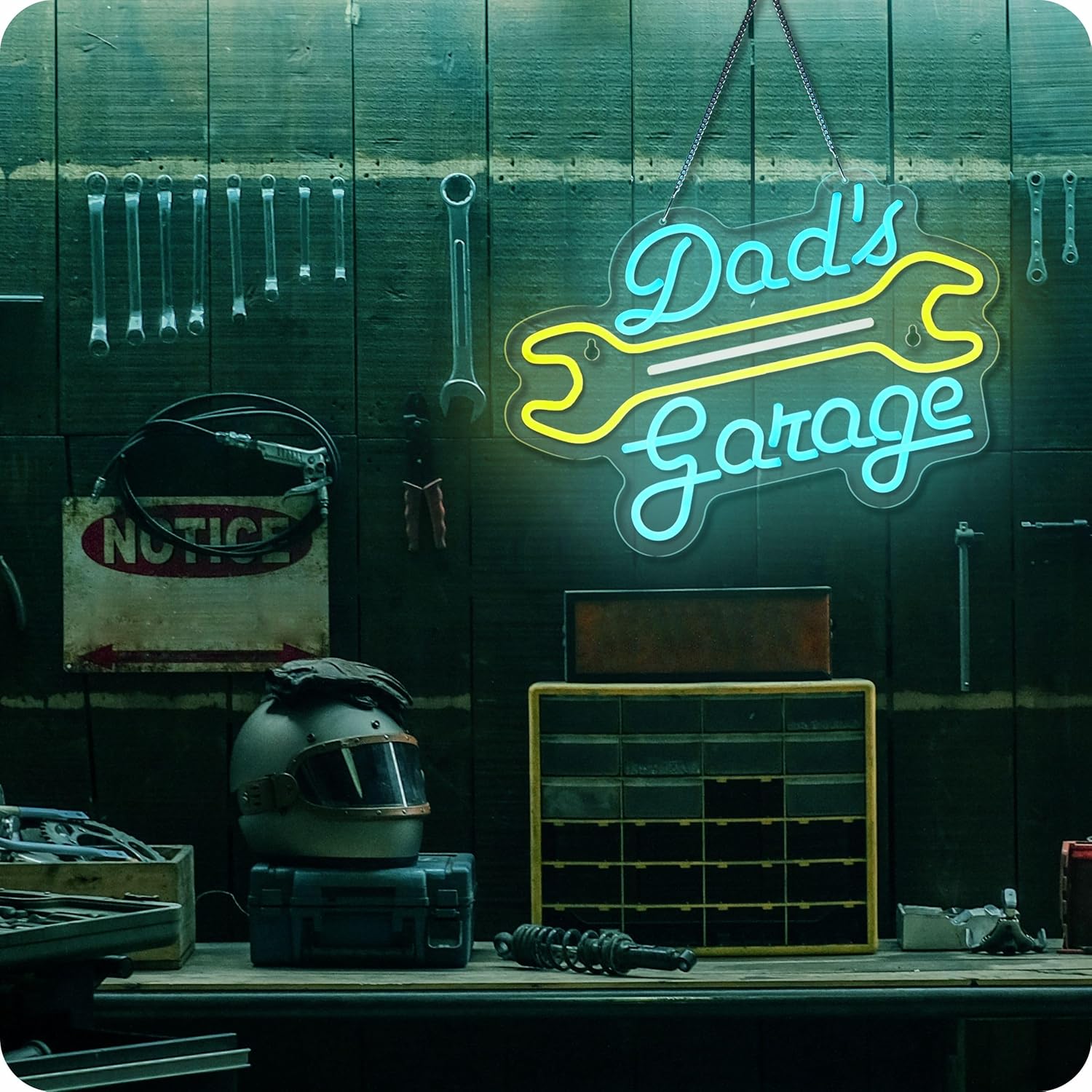 Garage Neon Sign for Wall Deco - Auto Repair Shop Signs recension och pris