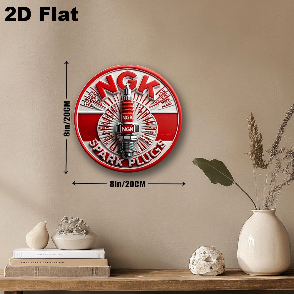 1pc Vintage Auto Parts Pattern - Auto Repair Shop Signs recension och pris